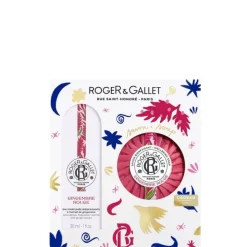 Roger&GalletGingembre Rouge                Coffret Eau Parfumée Bienfaisante - Savon Parfumé