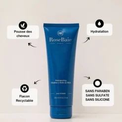 RoseBaie ParisKératine x Huile de Ricin                Shampooing Pousse et Hydratation