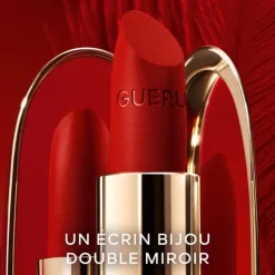 Rouge G de Guerlain Majestic Feathers                L’Écrin Bijou Double Miroir - Peacock