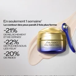 SHISEIDOVital Perfection                Crème Yeux Lift Fermeté et Outil de Massage
