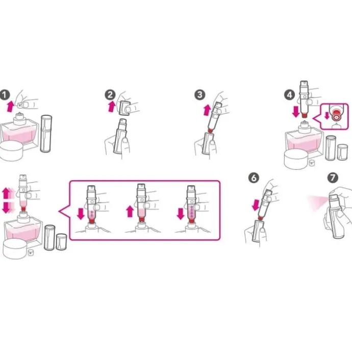 Travalo Vaporisateur de Sac Rechargeable Classic Doré