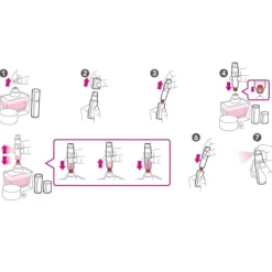 Travalo                Vaporisateur de Sac Rechargeable Bleu