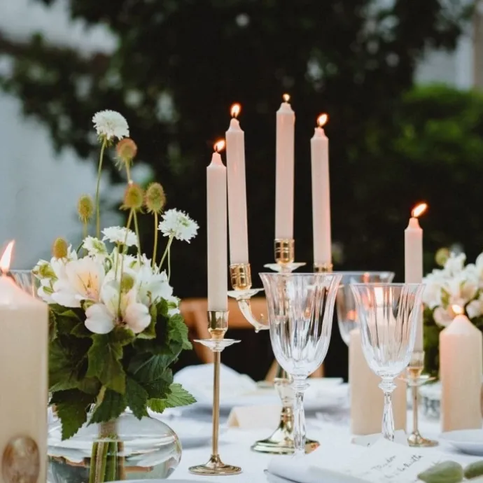 TrudonMadeleine Bleu Marine Chandelle