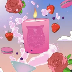 TrudonSummer Haze                Bougie Parfumée - Gâteau à la rose